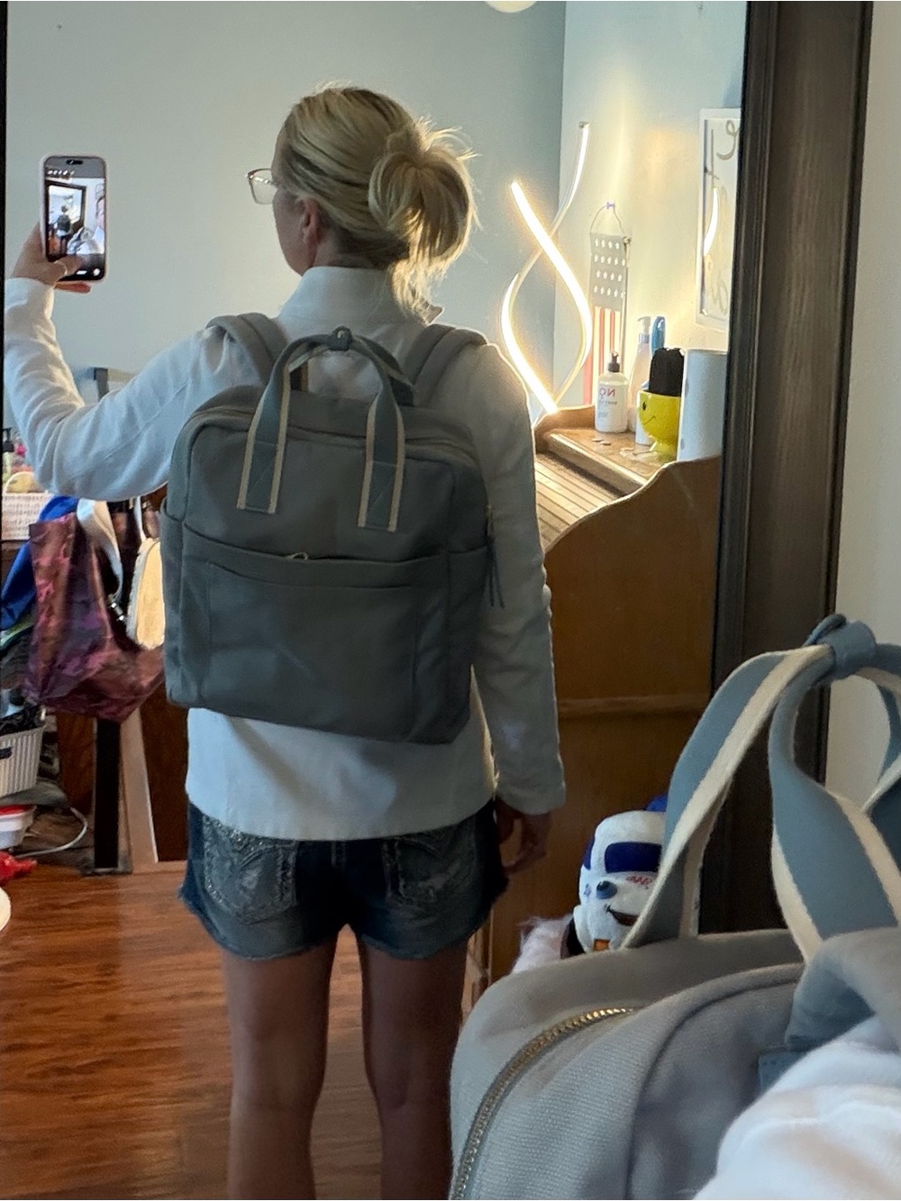 Universal Thread Canvas Backpack - Picture 6 of 9